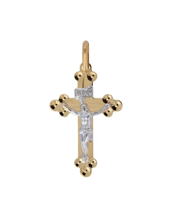 18CT T/T CRUCIFIX 511